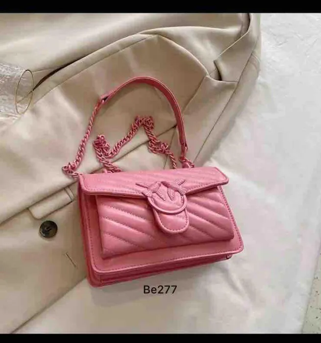 Bolso Rosa Aplique BE277