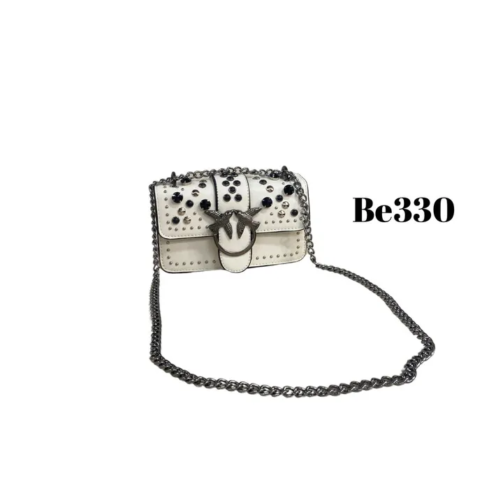 Bolso Incanta shoes Bolso Blanco Apliques Cadena Be330 BE330