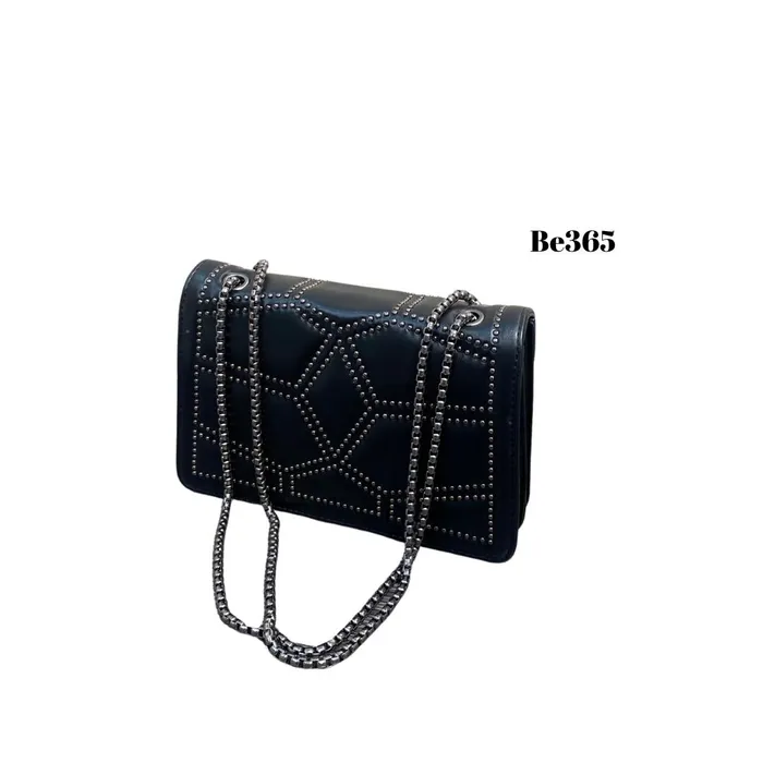 Bolso Incanta shoes Bolso Negro Apliques Cadena Be365 BE365