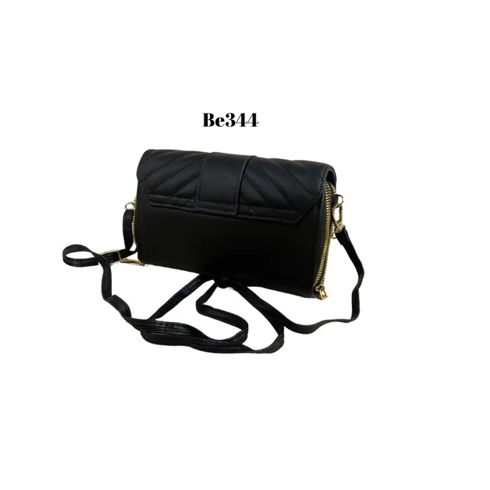 Bolso Incanta shoes Cartera Negro Apliques Be344 BE344