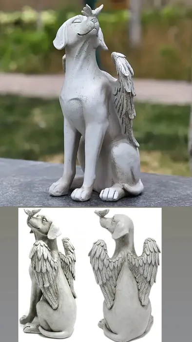 Perro escultura HO019