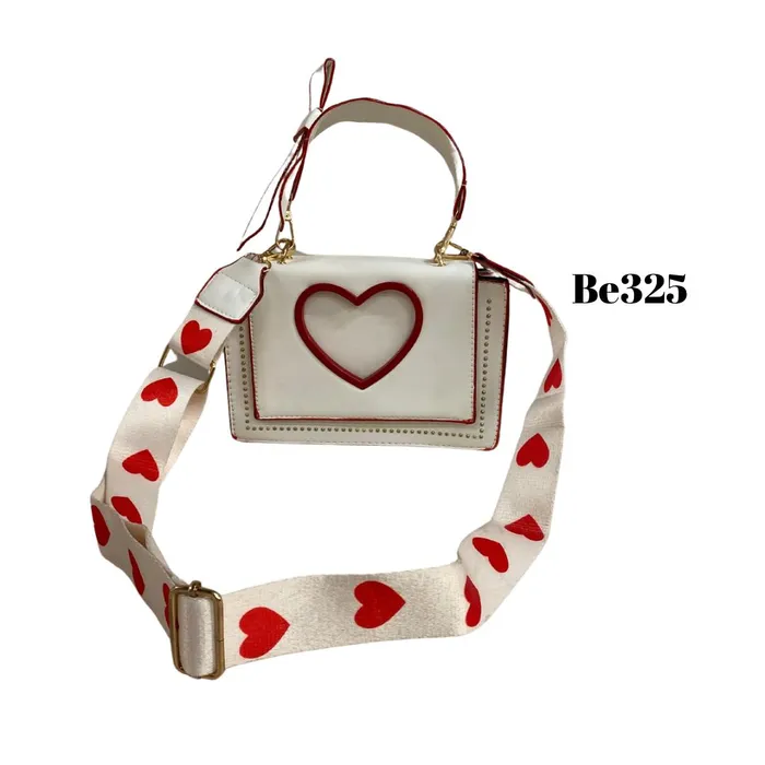 Bolso Incanta shoes Cartera Blanco Detalles Apliques Be325 BE325