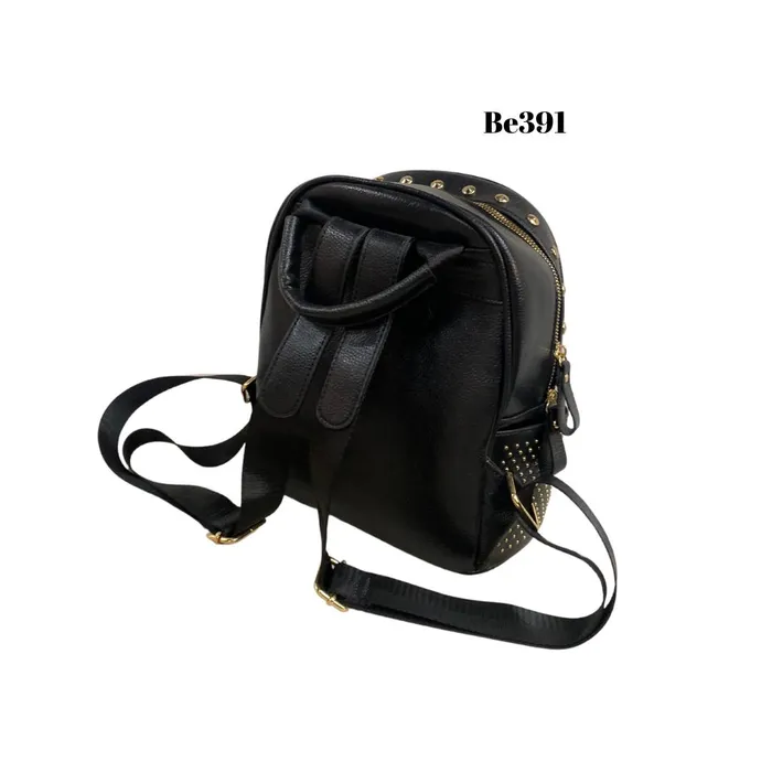 morral negro detalles dorado be391