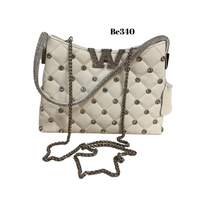 Bolso Incanta shoes Bolso Blanco Apliques Be340 BE340