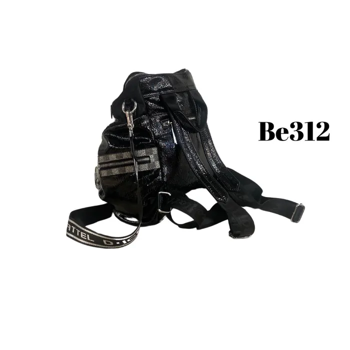 Bolso Incanta shoes Morral Negro Apliques Be312 BE312