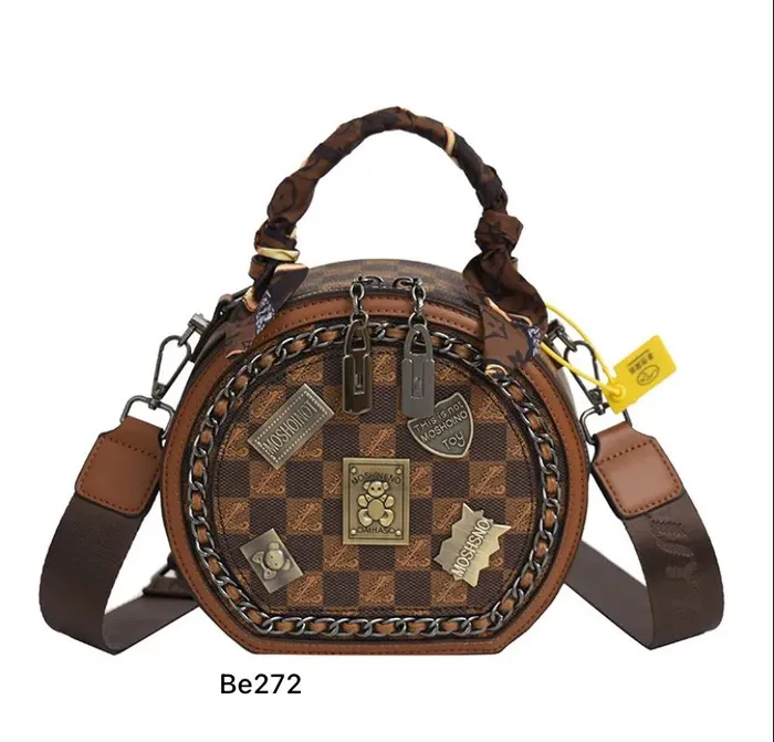 Bolso Incanta shoes Bolso Café Apliques Be272 BE272