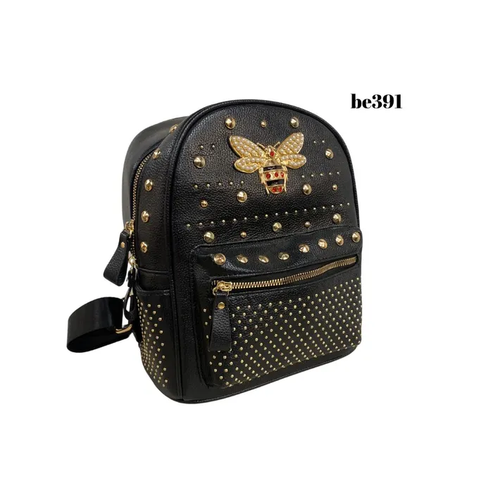 morral negro detalles dorado be391