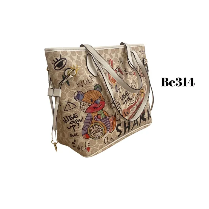 Bolso Incanta shoes Bolso Textura Beige Detalles Be314 BE314