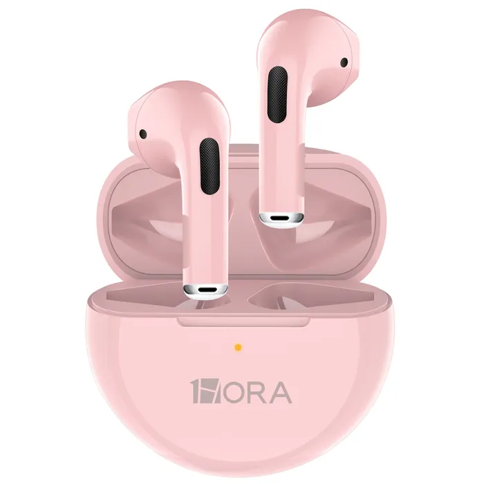 Audífonos In-ear Bluetooth Auriculares 1hora Negro Color Rosado