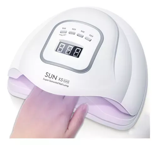 Lámpara De Uñas Sun X5 Plus 80w Led Uv Profesional Secador Con Pantalla Manicura 110v 220v