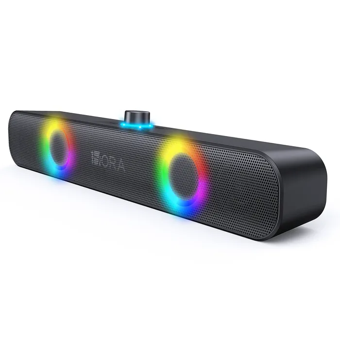 Bocina Boc 241 Inalambrica Barra Parlante Altavoz Bluetooth Rgb Portátil