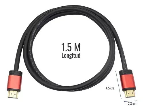 Cable Hdmi 4k Ultra Hd Definición De 3 Mts