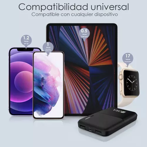 Mini Batería Portátil Power Bank Gar 103 1hora 5.000mah Carga Real