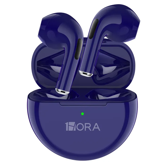 Audífonos In-ear Bluetooth Auriculares 1hora Color Azul Marino