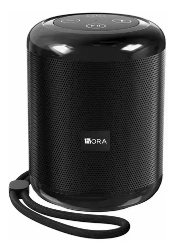 Parlante Bocina Portátil Mini 1hora Con Bluetooth Inalámbrica Color Negro