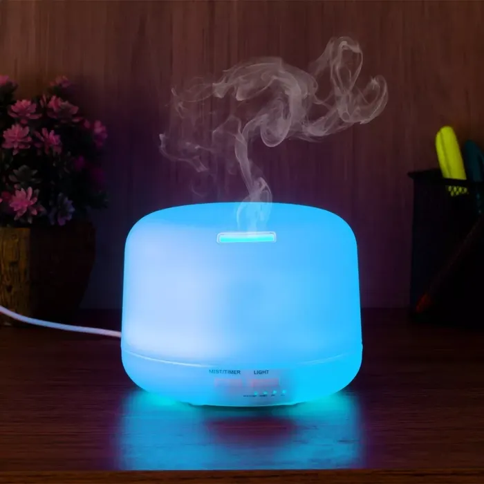 Mini Humidificador Aromatizador Con Difusor De Aire Ultrasónico De 500 Ml