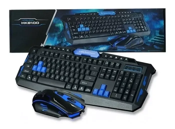 Combo Teclado Y Mouse Gamer Inalámbrico 2.4g