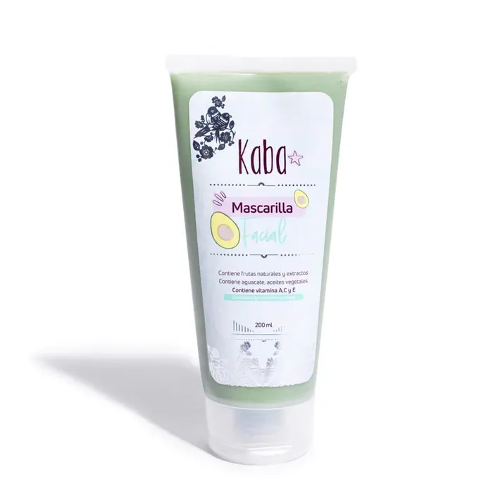 Mascarilla Facial de Aguacate Kaba 200 ML