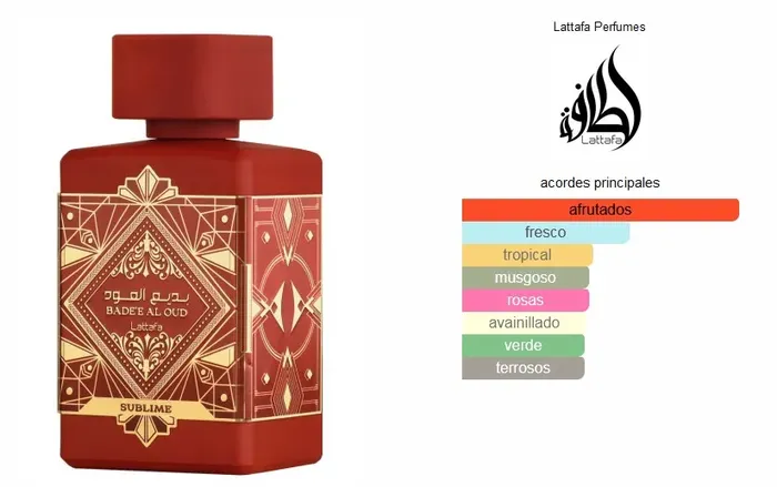 Perfume Lattafa Bade'e Al Oud Sublime EDP Original