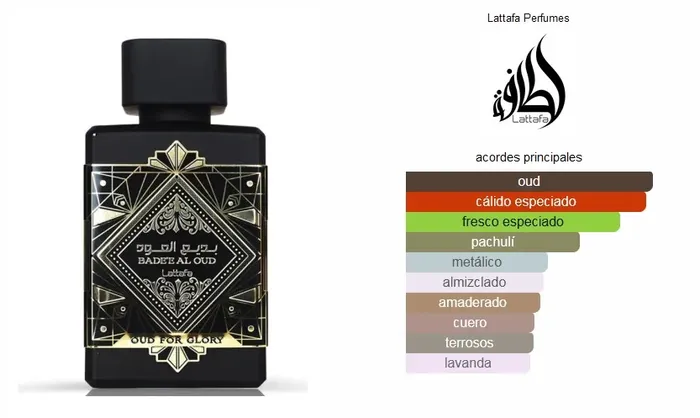 Perfume  Lattafa Bade'e Al Oud For Glory  EDP Original