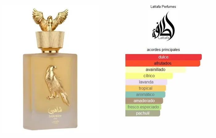 Perfume Shaheen Gold Lattafa EDP Original