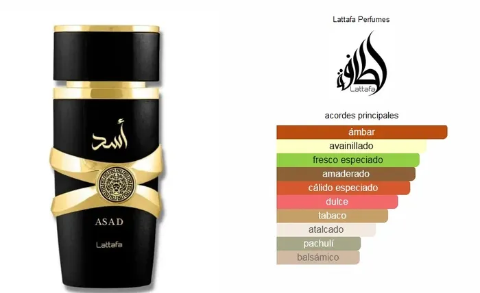 Perfume Asad  De Lattafa Original Eau De Parfum 