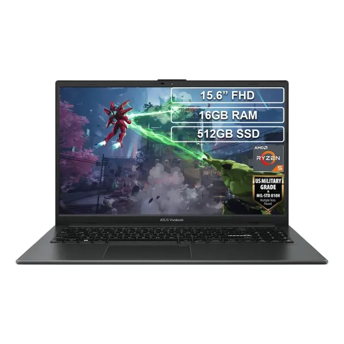 Portátil Asus E1504fa Ryzen 5 7520u 16gb 512gb Vivobook Go	