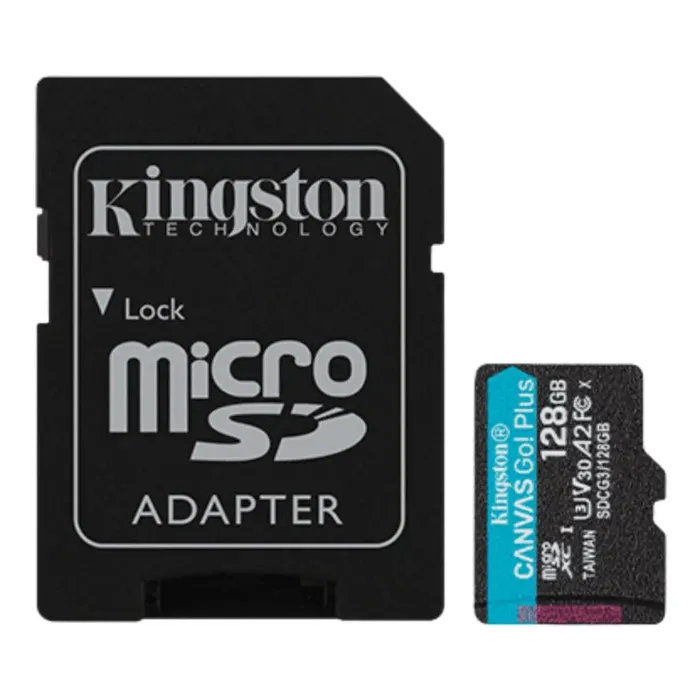 Memoria Micro Sd Kingston 128Gb Canvas Go! Plus	