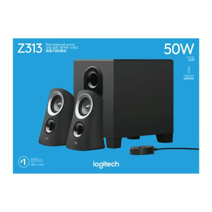 Parlante Logitech Z313 2.1 Spk Sys