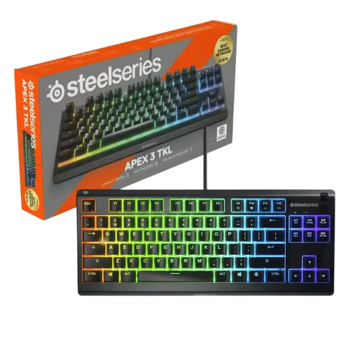 Teclado Alambrico Gamer Steelseries Apex 3 Rgb TKl