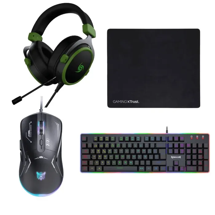 Combo Gamer: Teclado K509RGB + Mouse CW917 + Diadema VSG Z