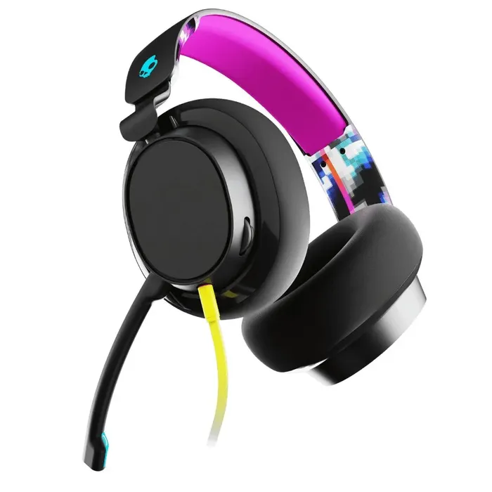 Diadema Gamer Skullcandy Slyr Negro Fucsia