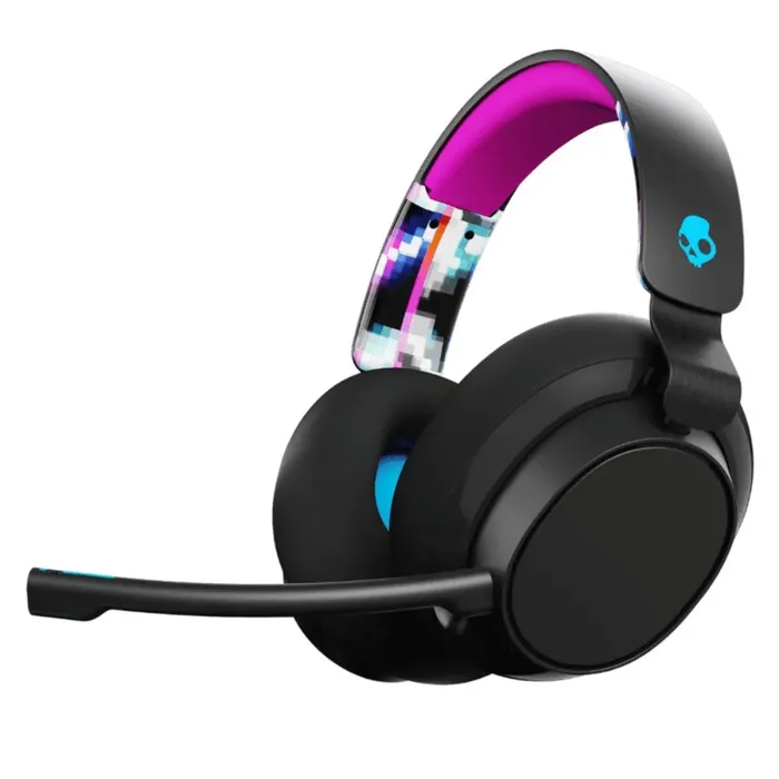 Diadema Gamer Skullcandy Slyr Negro Fucsia