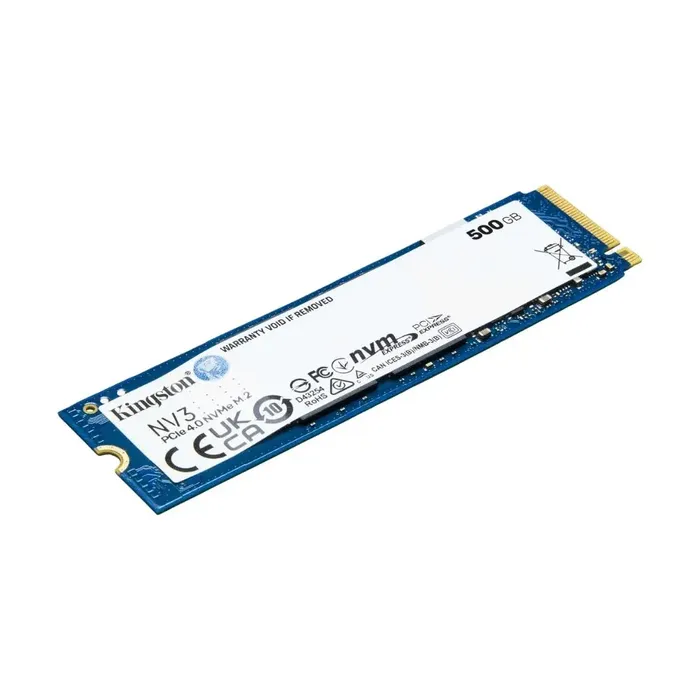 Unidad de estado sólido Kingston NV3 - M.2 2280 Interno - 500GB - PCI Express NVMe	