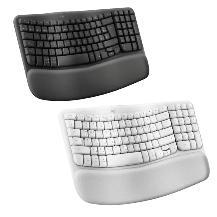 Teclado Ergonomico Inalambrico Logitech Wave Keys