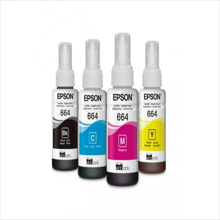 Tinta Epson 664 Bolsa 40 Ml (Kit X 4) Originales 