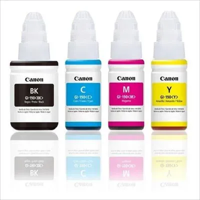 Tintas Canon190 (Kit X 4) Black, Cyan, Magenta, Yellow