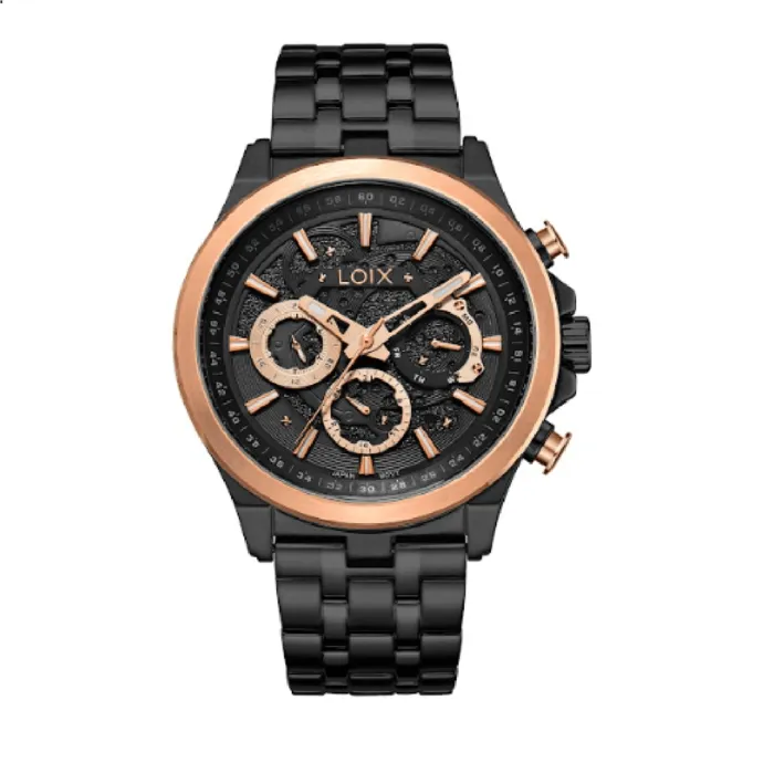 Reloj Loix para hombre en acero LA 2147-3