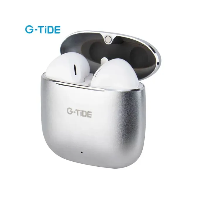 Audífonos Inalámbricos G-Tide H11 con Bluetooth plateado