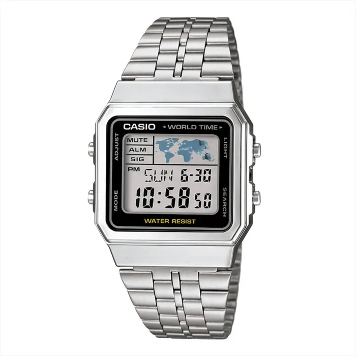 Reloj Casio Unisex Acero Original A500wa-1df