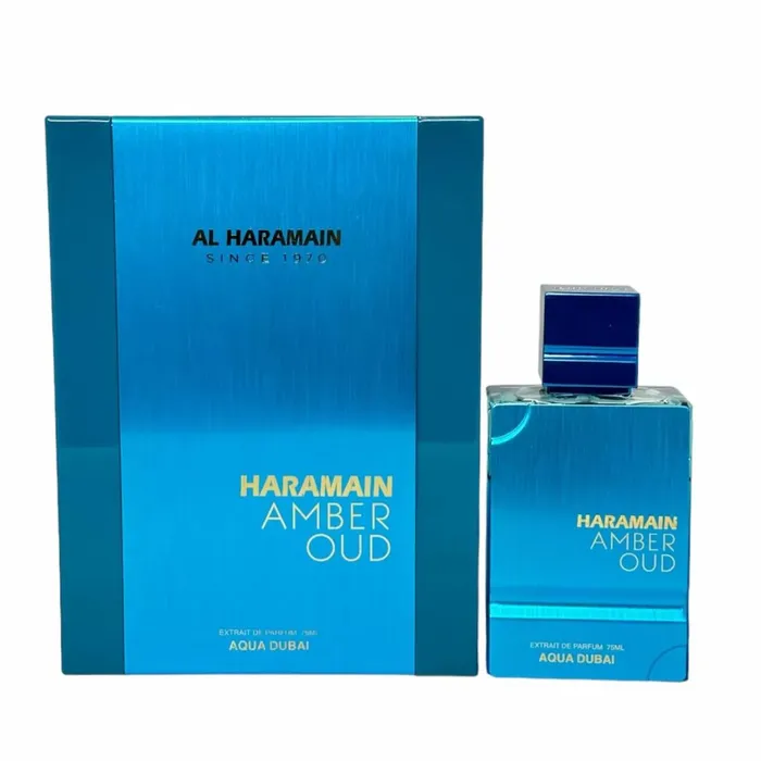 Perfume Al Haramain Amber Oud Aqua Dubai de 75 ML 2,5 FL