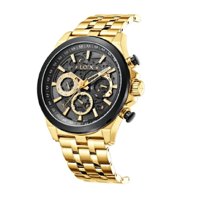 Reloj Loix para hombre en acero LA 2147-1