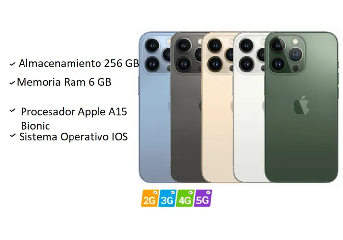 Celular Iphone 13 Pro 256GB Verde Reacondicionado