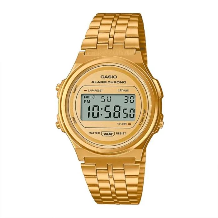 Reloj Casio Unisex Acero Original A171weg-9adf