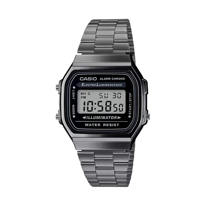 Reloj Casio Acero Pavonado Original A168wgg-1adf