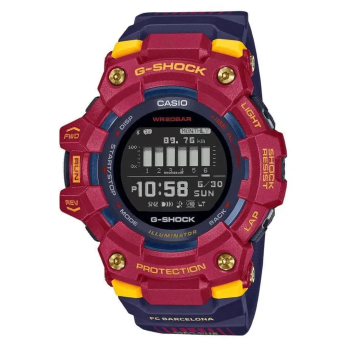 Reloj Casio G-Shock Edicion Limitada Barcelona  GBD-100BAR-4DR