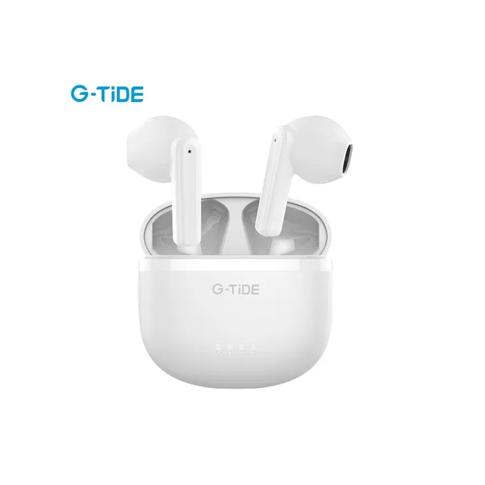 Audífonos Inalámbricos G-Tide L1 blancos