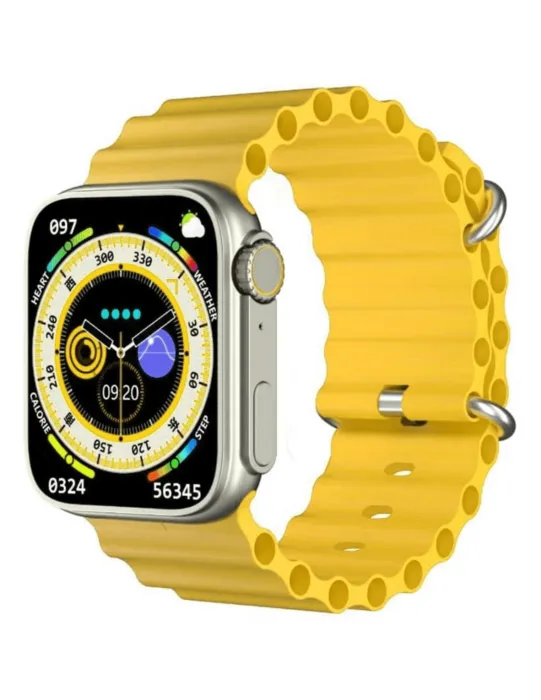 Reloj Mobula IW8 Ultra Smart Watch Amarillo