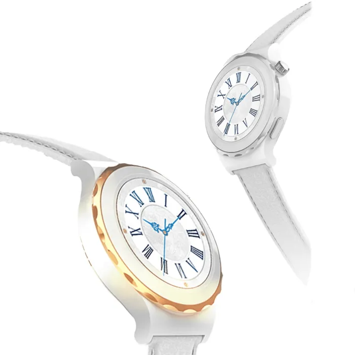 Reloj Inteligente G TIDE Modelo Anita Pulso Blanco Plateado Reloj Inteligente G-TIDE Modelo Anita Pulso Blanco-Plateado