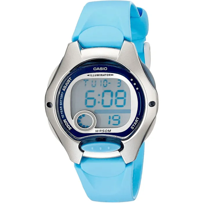 Reloj Casio Para Mujer Goma Original Lw-200-2bvdf